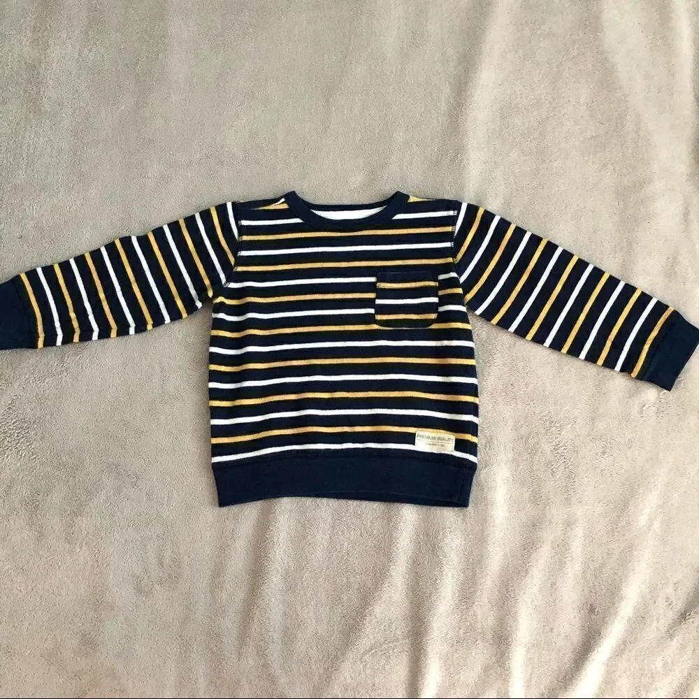 NWOT Carter’s Lightweight Striped Crewneck Sweater